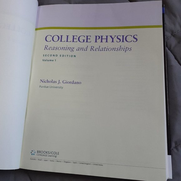 College Physics Reasoning & Relationships Vol. 1 Second Edition - Picture 11 of 16